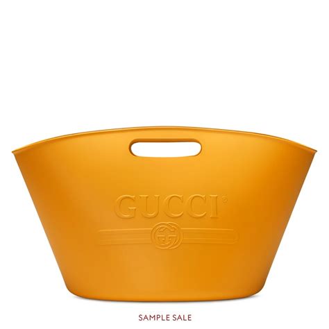 yellow gucci bag|gucci yellow rubber tote.